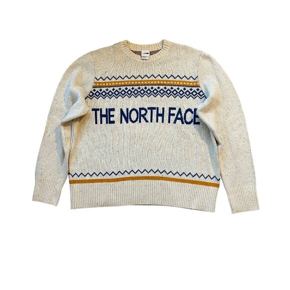 The North Face Men’s Crestview Jacquard TNF Knit Sweater - Picture 1 of 3